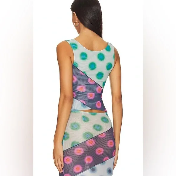 Miaou Luna Polkadot Patchwork Matching Set Size XS - Picture 4 of 6